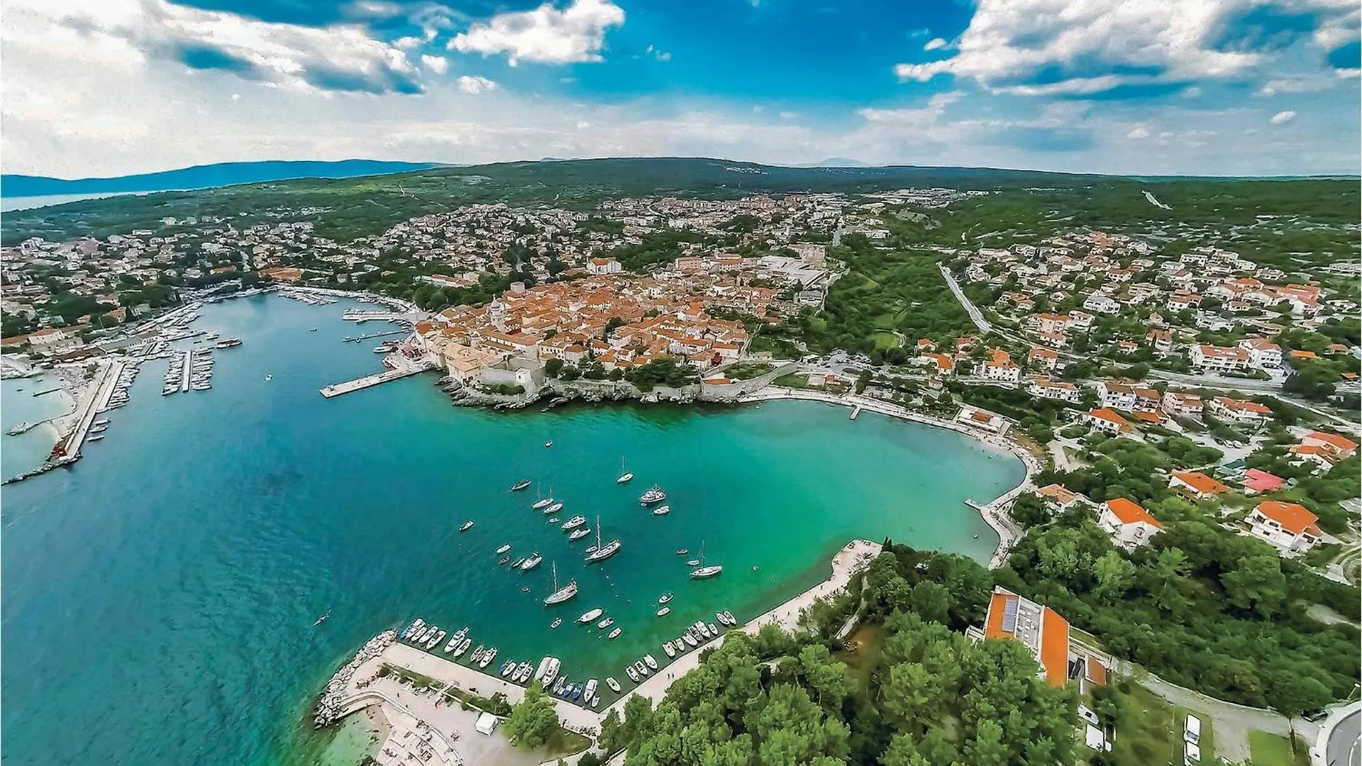Pet Friendly Apartment In Malinska With Jacuzzi Croatia